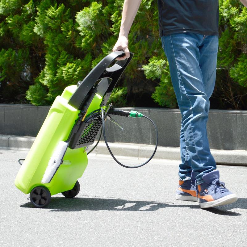 タンク式充電どこでも高圧洗浄機 | 【公式】サンコー通販サイト