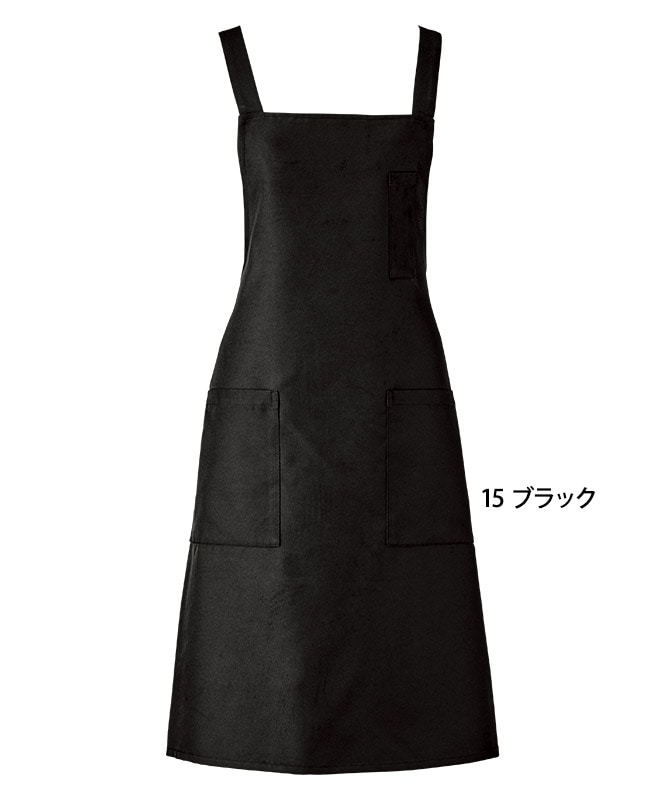 胸当てエプロンX型[KAZEN製品] KZN499｜飲食店制服・フード
