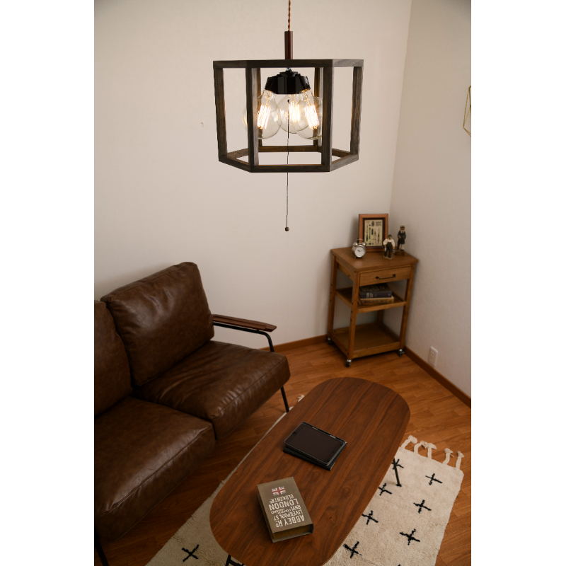 ペンダントライト Wood6 NP-5097 TK 3灯器具セットの通販｜東京