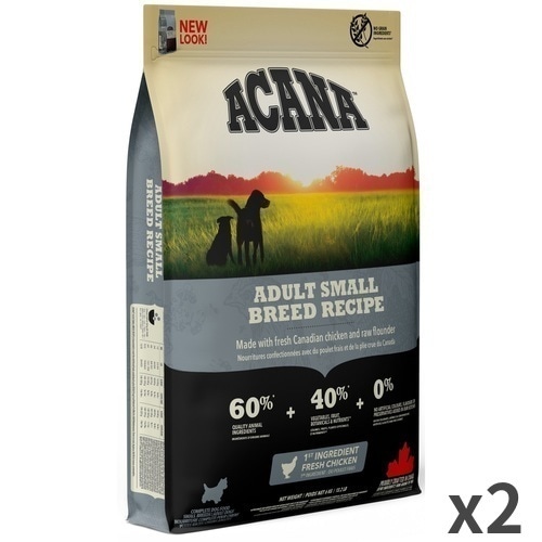並行輸入品】 アカナ アダルト スモールブリード レシピ 小型犬 成犬用