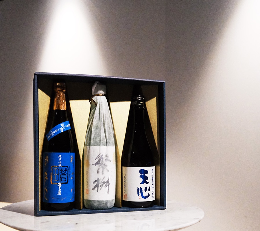 3本入りギフトボックス 四合瓶（720ml～900ml）用