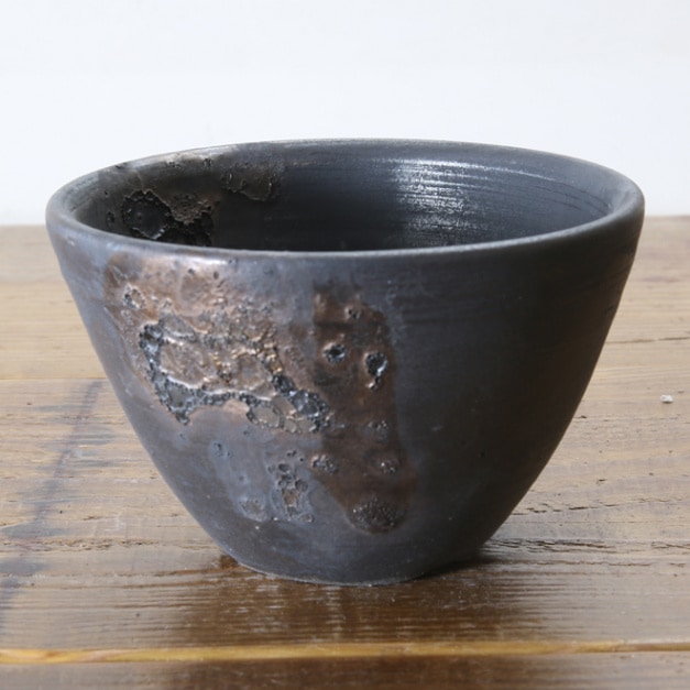 益子 作家 【島田緋陶志】 菓子鉢皿 茶道具 益子 作家 【島田緋陶志