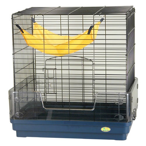 フェレット用ケージ（SANKO）ハンモック＆餌入れ付き・中古 フェレット