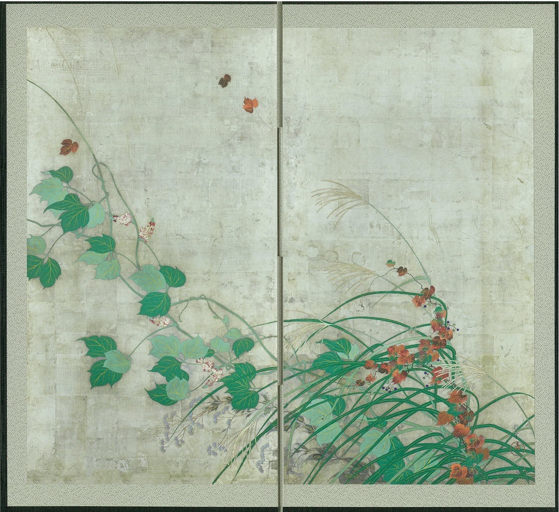 両面屏風 風神雷神図屏風 夏秋草図屏風 | ミニチュア屏風・絵巻 | 東京