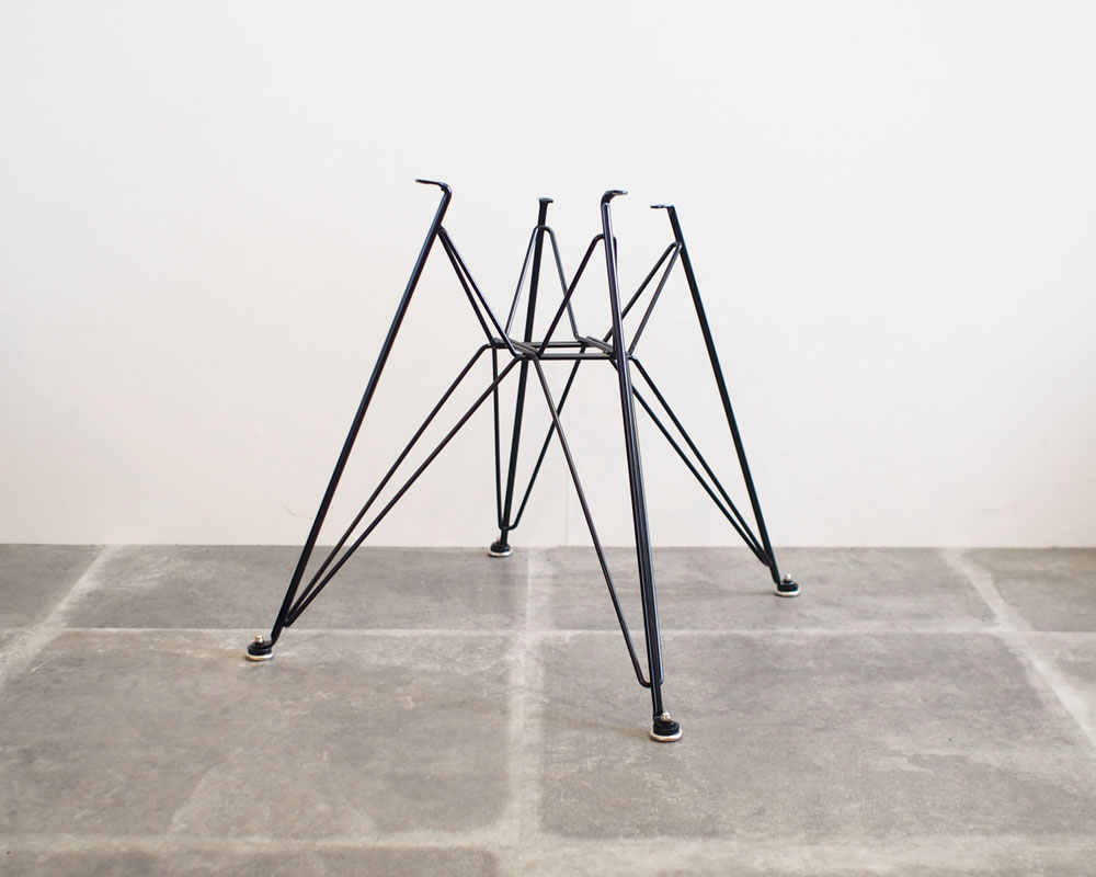 reproduction | Eiffel Base for Eames shell chair Black シェル