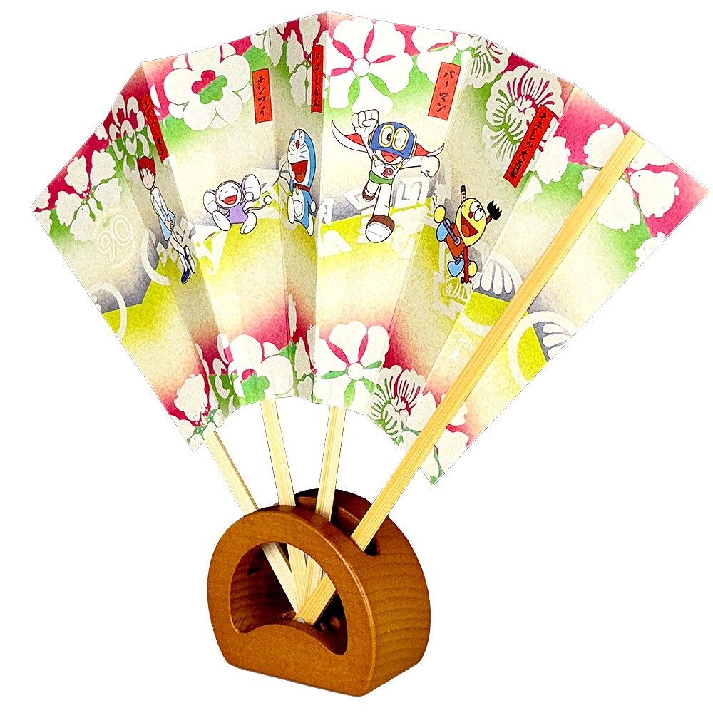 千両役者揃続絵 扇子【藤子・F・不二雄 生誕90周年】｜浮世絵工房