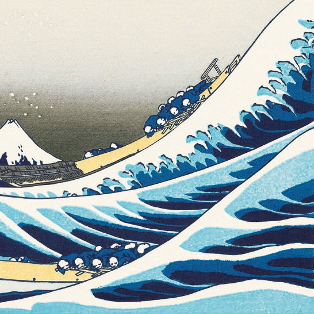 新品】復刻木版画 葛飾北斎 富嶽三十六景 凱風快晴(赤富士) 摺 松崎