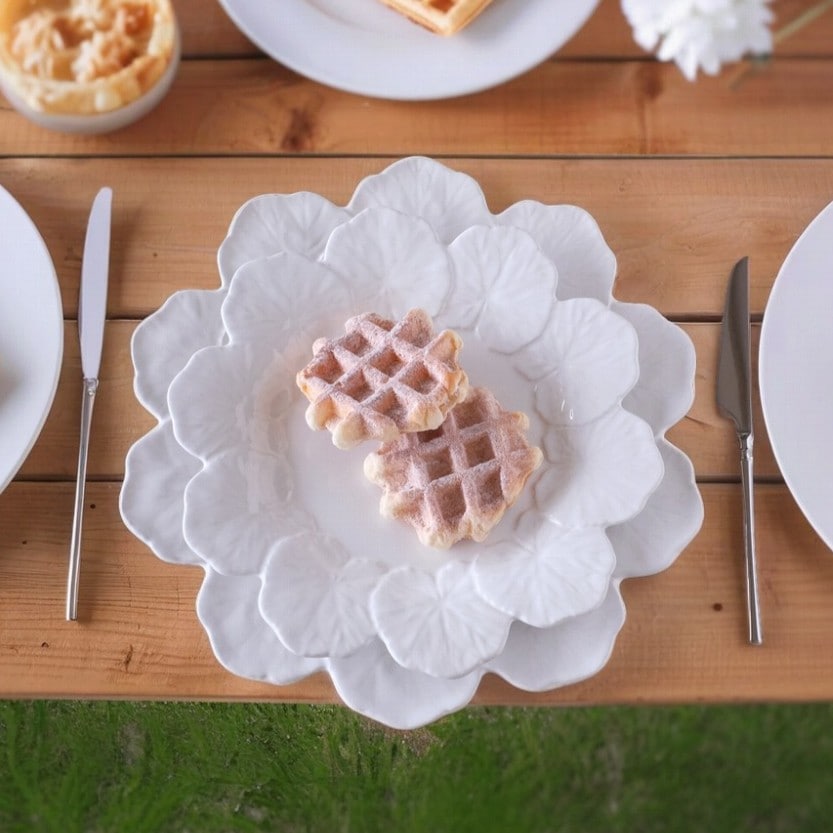 BORDALLO PINHEIRO(ボルダロ・ピニェイロ) ゼラニウム プレート27.5