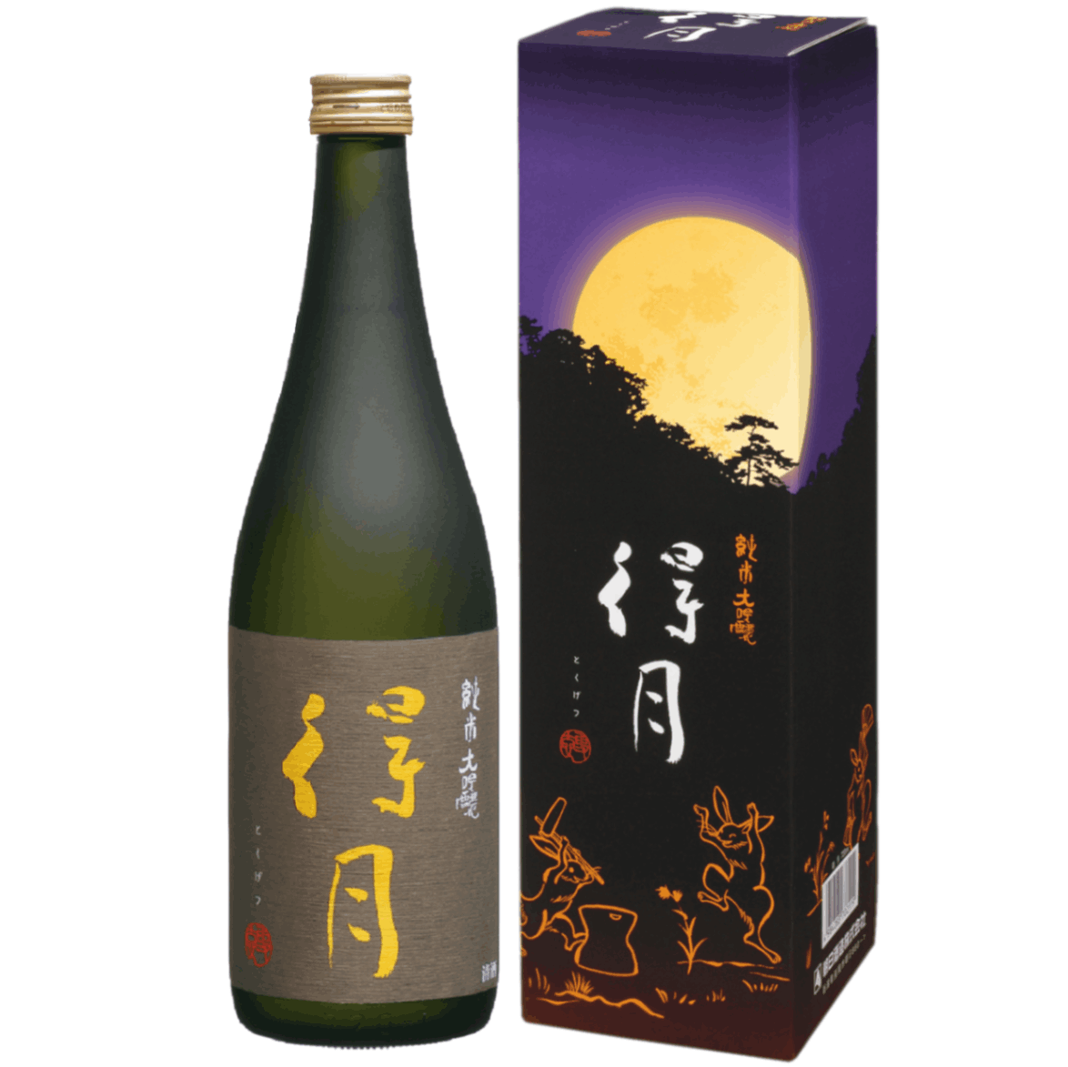 得月 (とくげつ) 純米大吟醸 720ml [限定酒] ｜日本酒｜若松屋酒店