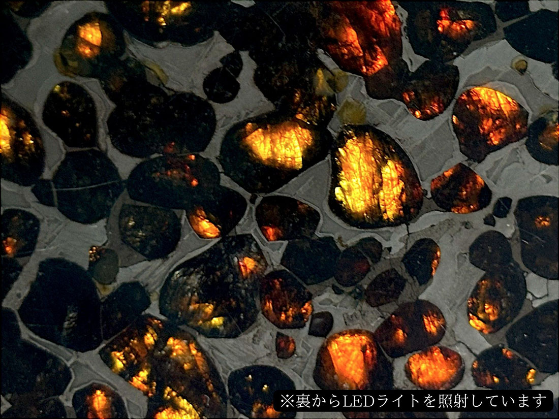 ケニア産 セリコパラサイト隕石 / Sericho Pallasite Meteorite