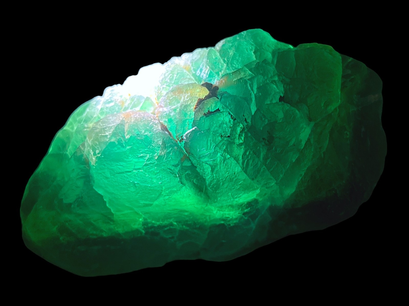 浙江省産ブルーフローライト