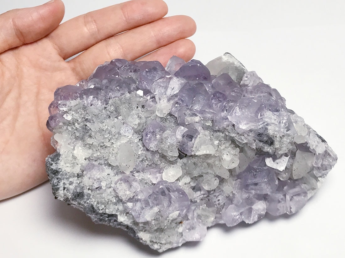 シャンファーリン産雲雲モクモク(^^) マスカットグリーンフローライト