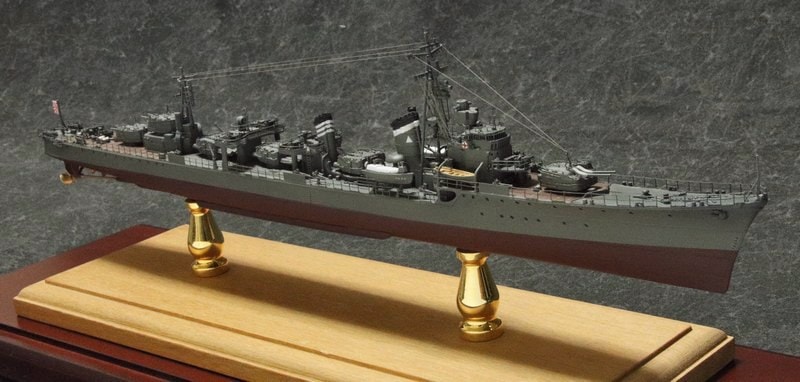 1/350 駆逐艦『島風』（最終時）ディテールアップ完成品1｜艦船模型の
