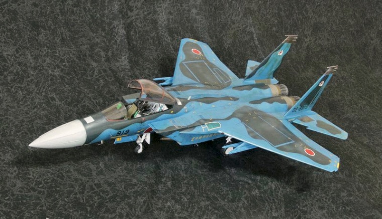 1/32 F-15J イーグル 航空自衛隊【洋上迷彩架空仕様】完成品｜艦船模型