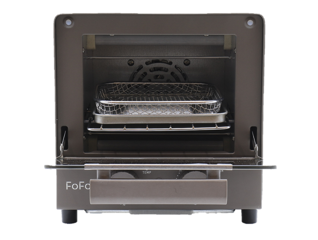 FeeKaa 20L コンベクションオーブン 黒 ゴールドアクセント FeeKaa 20L