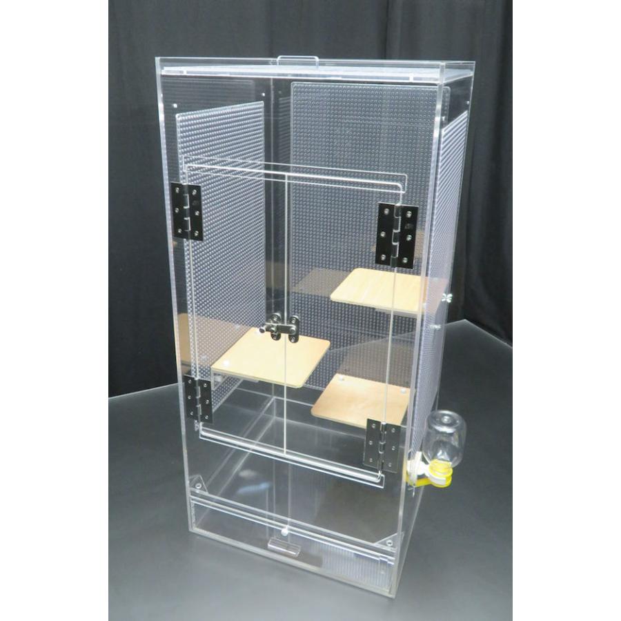 きなとのケージ屋さん フクロモモンガ用アクリルケージ キャスター付き