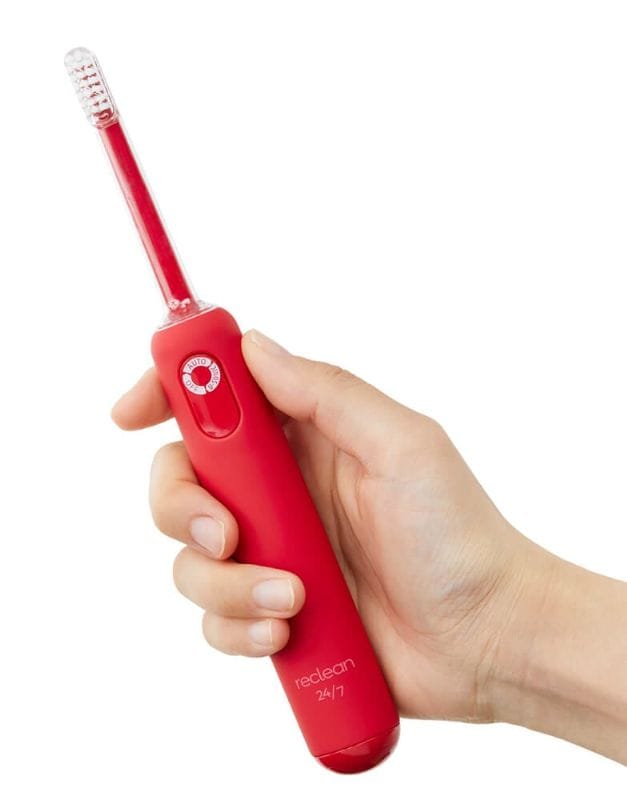 パルス式超音波歯ブラシ reclean24/7 レッド｜ヤガミホームヘルス