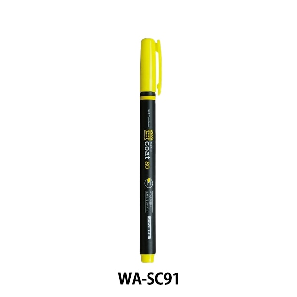 蛍光ペン 『蛍COAT(コート)80 単色 きいろ WA-SC91』 Tombow トンボ