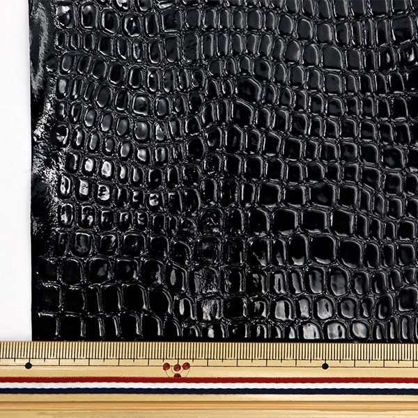 レザー半幅帯 クロコ調 数量5から】 生地 『クロコダイル調 合成皮革