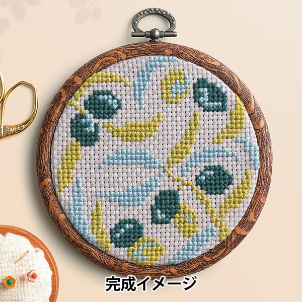クロスステッチ 完成品 アメリカHAED社 25C クロスステッチ刺繍完成品
