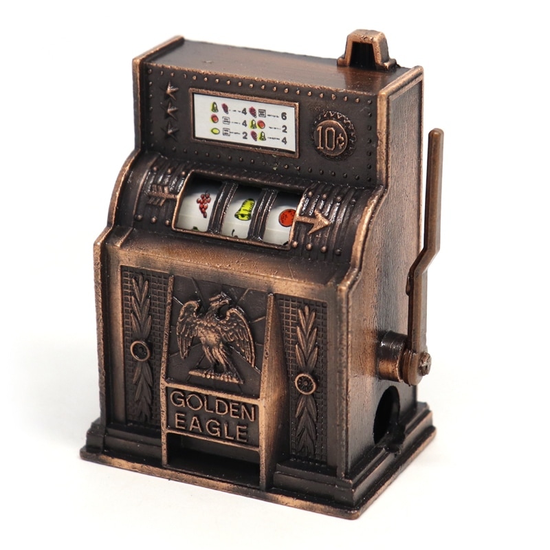 ミニチュア アンティークシャープナー 鉛筆削り （レトロ・スロット