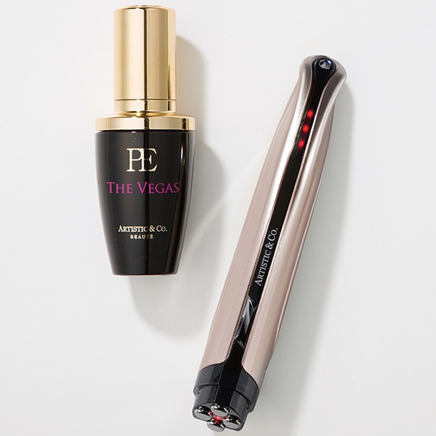 THE VEGAS II Miss Arrivo 美容液セット(未開封新品) 美顔器】Miss Arrivo THE VEGAS II ALPHA美容液セット//ARTISTIC&CO