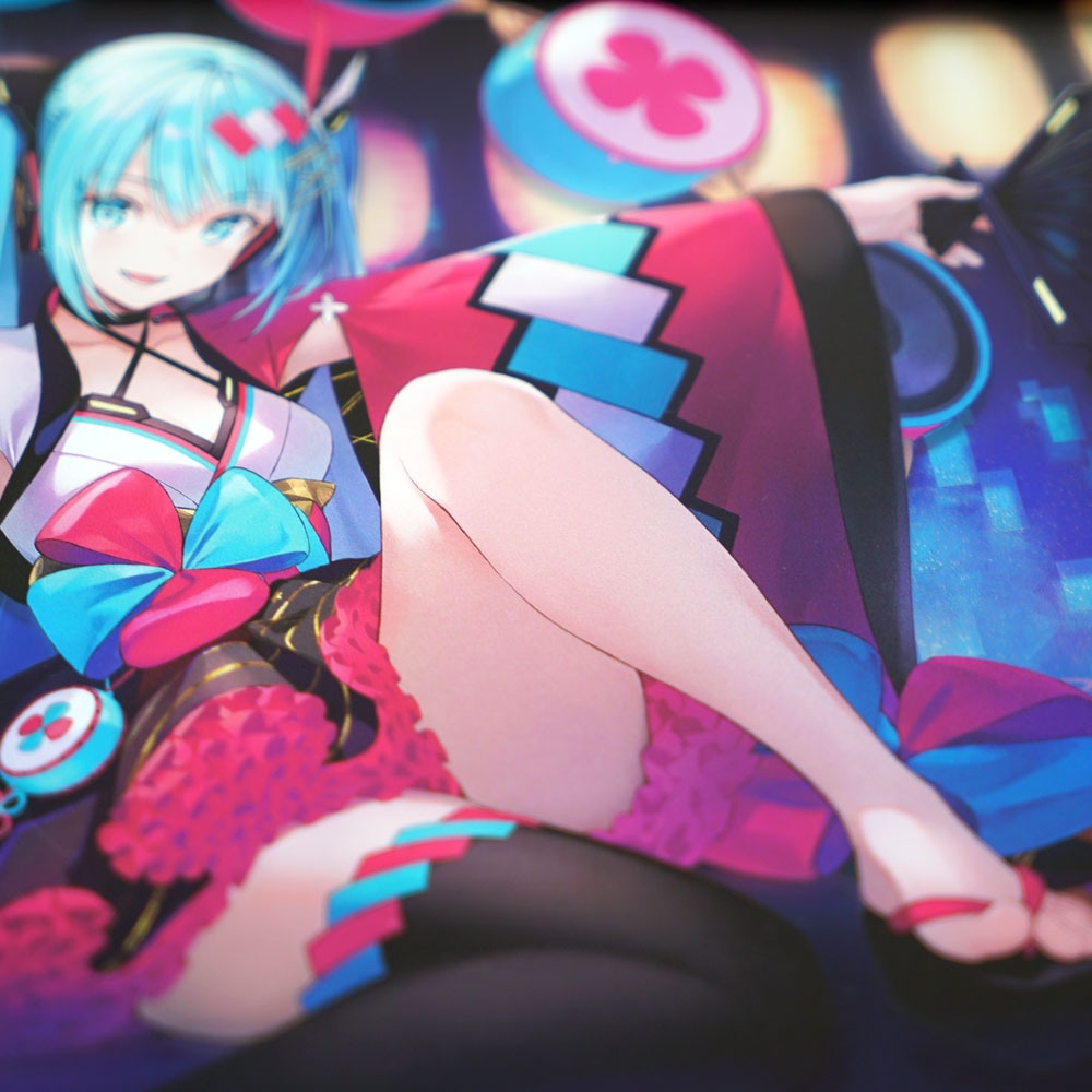初音ミク B4パブミラー (Art by tokki)