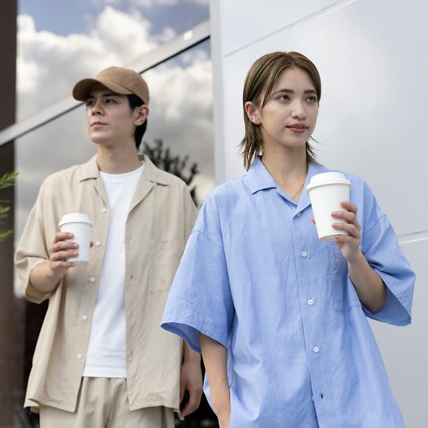 Ado 5周年 ポップアップストア オープンカラーシャツ よだか 喜劇 Ado