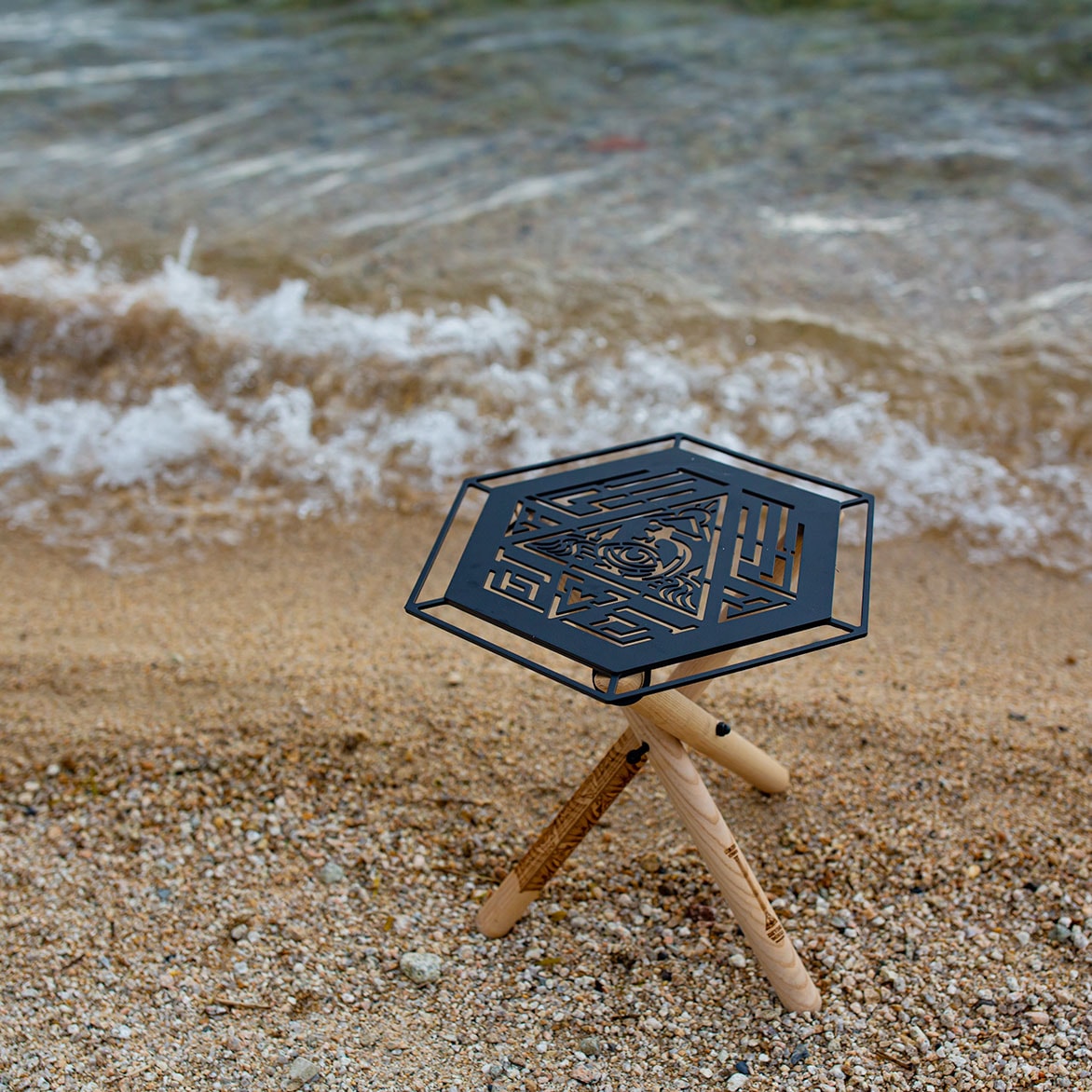 SomAbito ソマビト 焚き火サイドスタンド SomAbito 焚き火