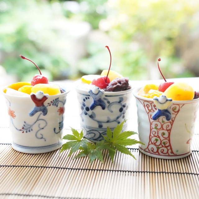 青磁 陽刻唐草 四方皿 菓子器 煎茶器 煎茶道具 白川 懐石料理 5枚 青磁