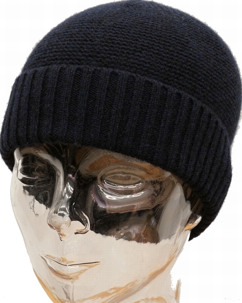 BARRIE バリー カシミヤ リブニットキャップ 黒 未使用タグ付 楽天市場