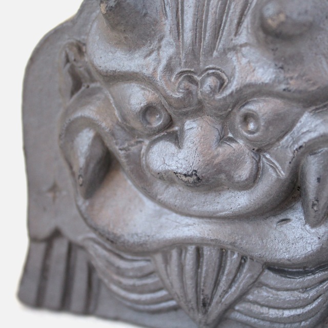 大幅値下げ！鬼板師が制作した手作りの鬼瓦です。