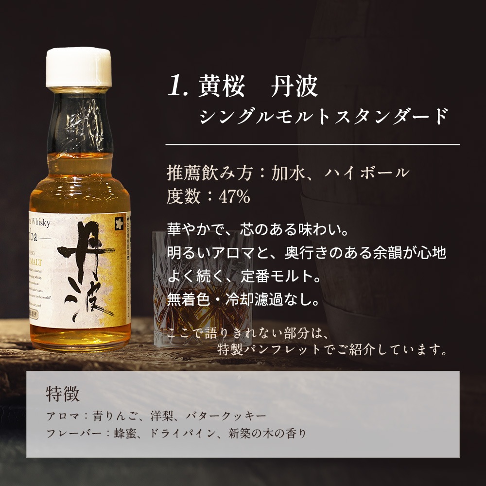 ポイント10倍】黄桜 丹波蒸溜所 ウイスキー＆ジン プレミアムセット