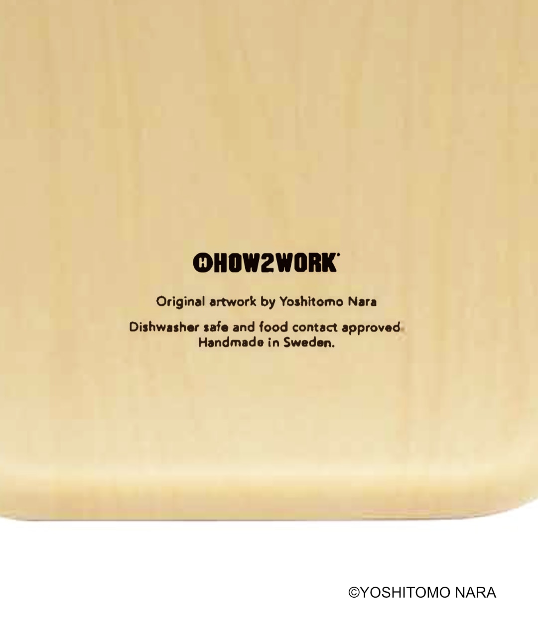 奈良美智 アートトレイコレクション [Untitled 2006 A] ：ラムフロム