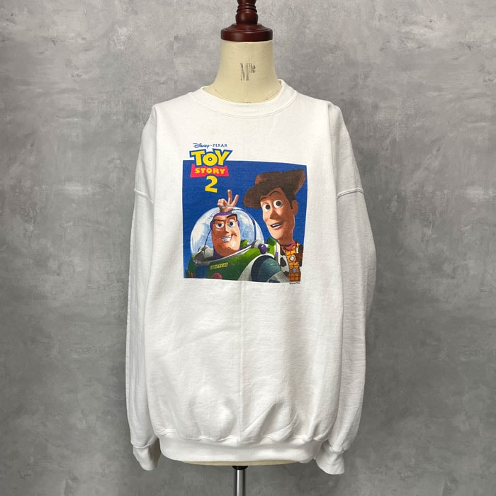 90's Disney ToyStory2 Sweat Shirt Made in USA/L 90年代 ディズニー