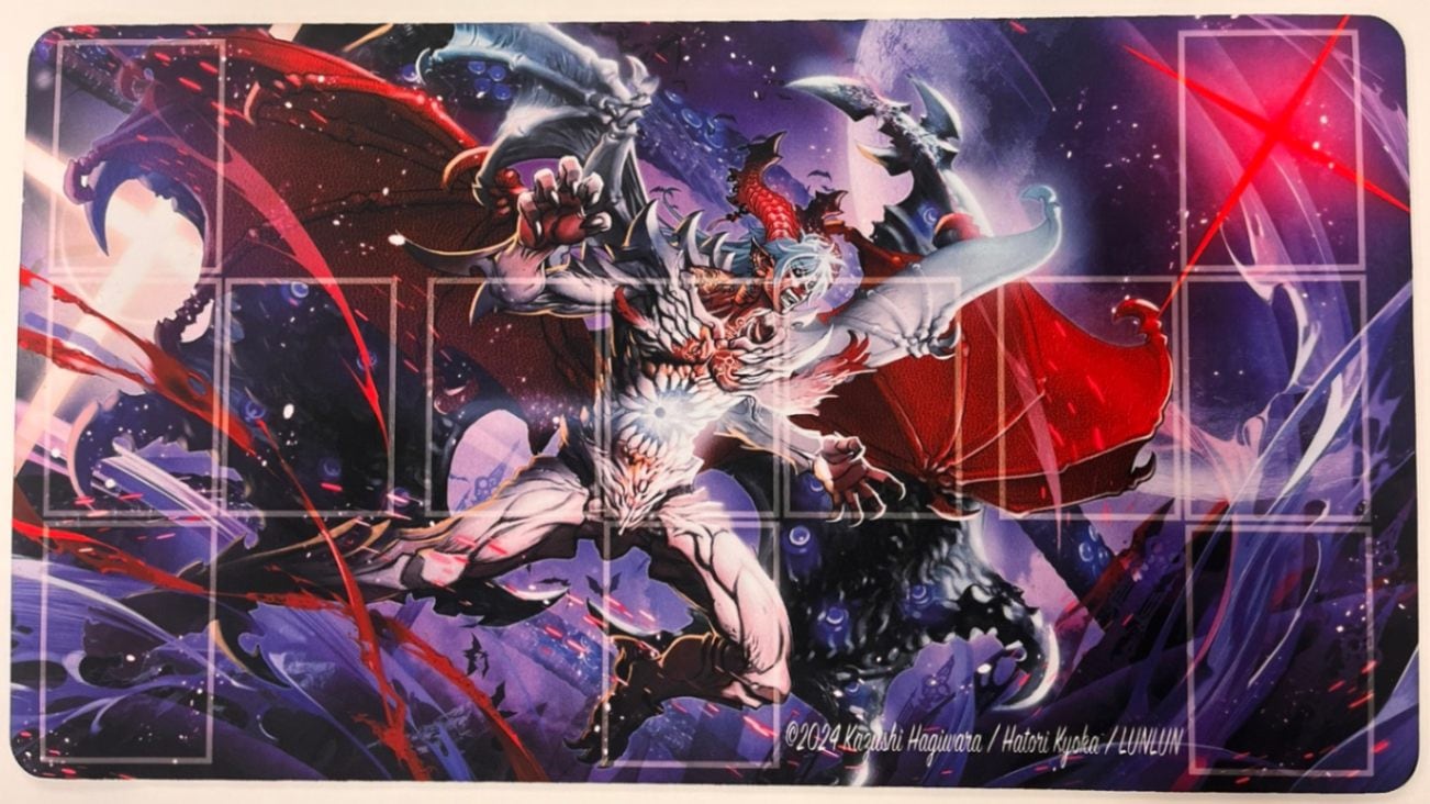 萩原一至先生×匈歌ハトリ先生デザイン『悪魔』プレイマット | 非カード