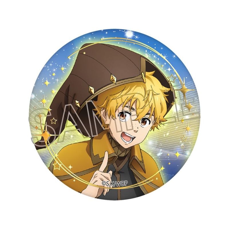 ⑫ ウィンブレ 文房具カフェ 特典 缶バッジ 楡井 WIND BREAKER 箔押し