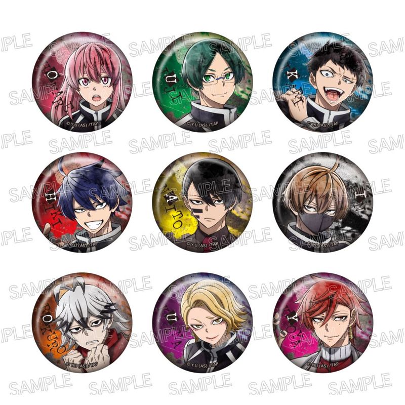 桃源暗鬼 缶バッジ コレクション vol.1 桃寺神門 10個 桃源暗鬼 缶バッジ