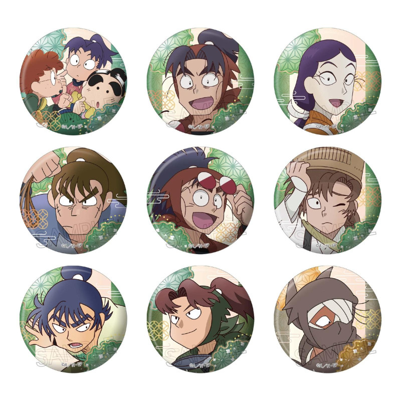 忍たま 百面相 缶バッジ 斉藤タカ丸 まとめ売り ピン針