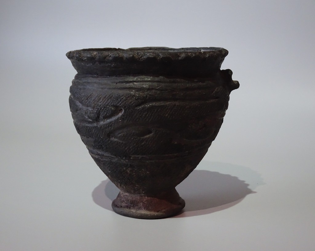 縄文土器台鉢 | 古窯 | 冨江洗心堂オンラインショップ