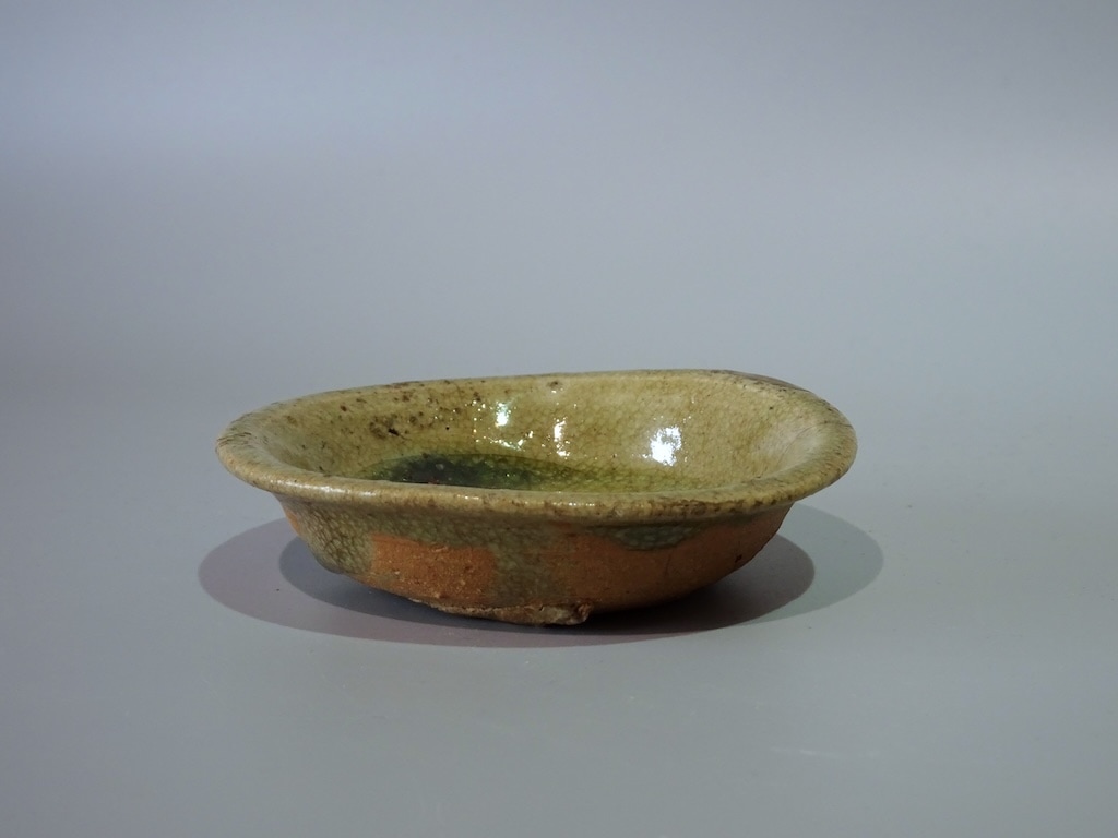 信楽 平盃 小皿 酒器 古美術 古道具 アンティーク 信楽 平盃 小皿 酒器
