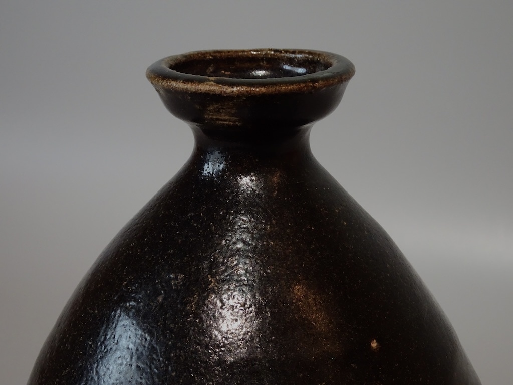 黒高麗徳利（花生） | 東洋陶磁 | 冨江洗心堂オンラインショップ