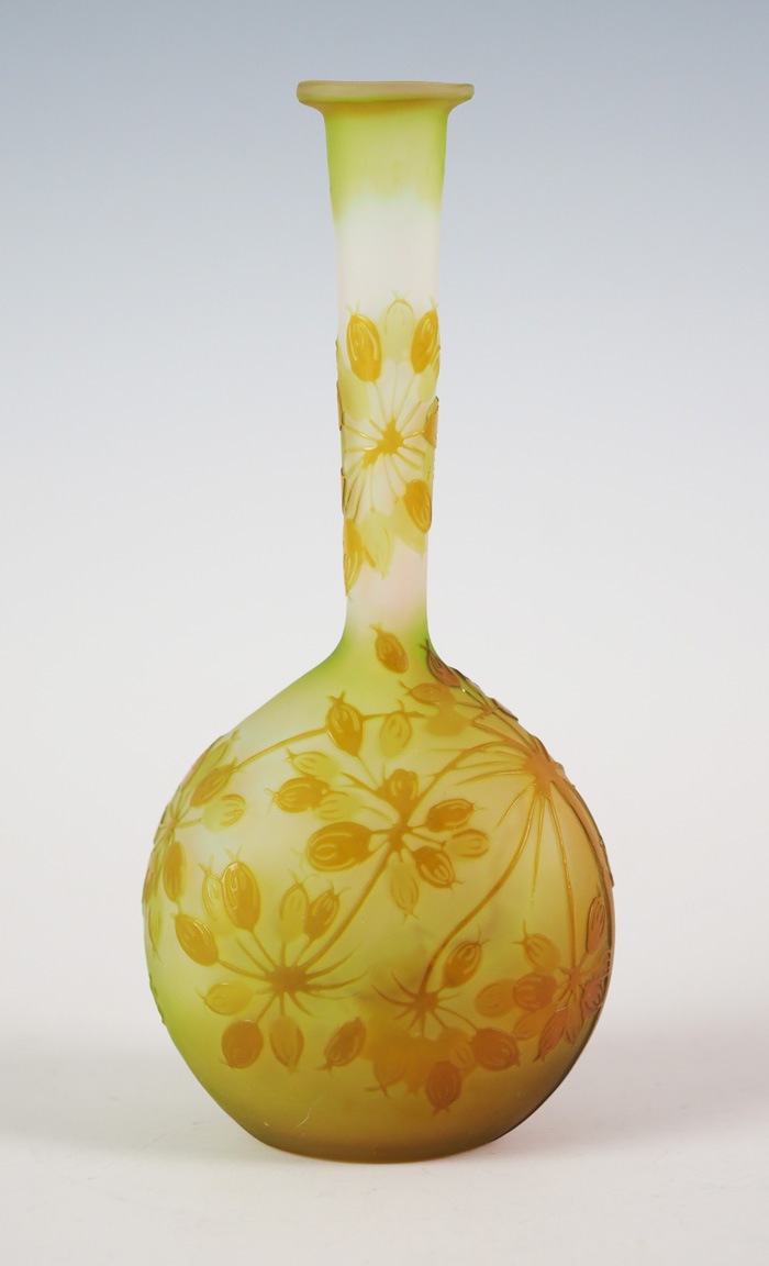 アンティーク エミールガレ アンティーク エミール ガレ 花瓶 エミール