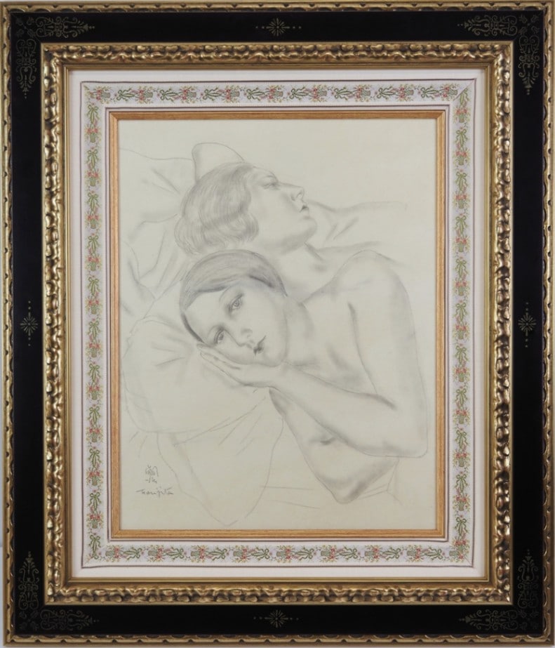 藤田嗣治 「横たわる二人の女」 | | アトリエ・ブランカ