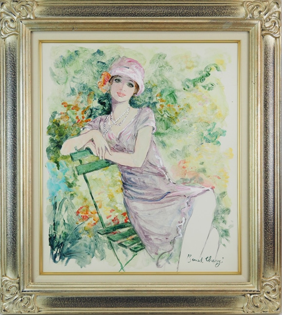 こ*む様 フランス人画家ベルナール・シャロワ（Bernard Charoy）の少