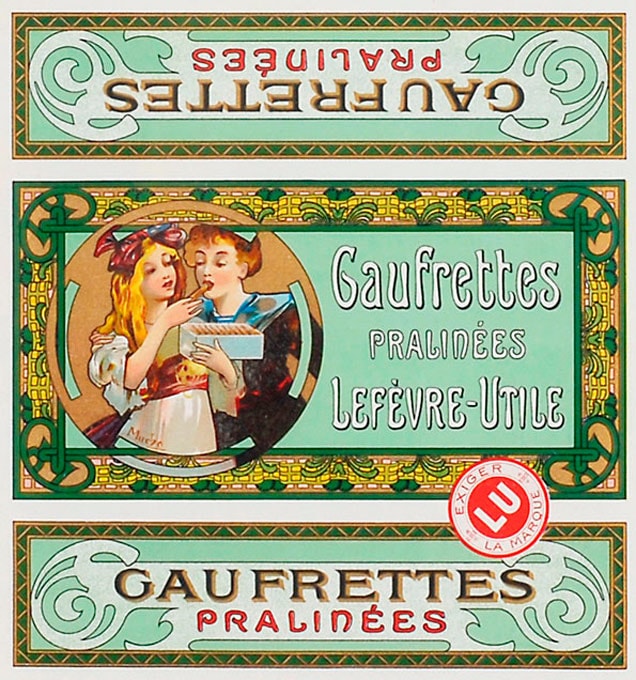 アルフォンス・ミュシャビスケット缶マドレ