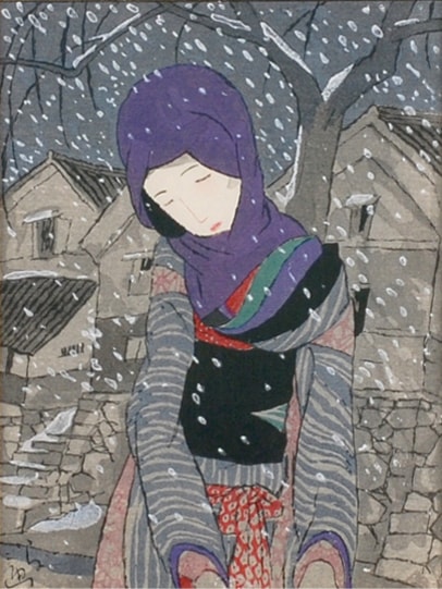 竹久夢二 「雪の夜の伝説」 | | アトリエ・ブランカ