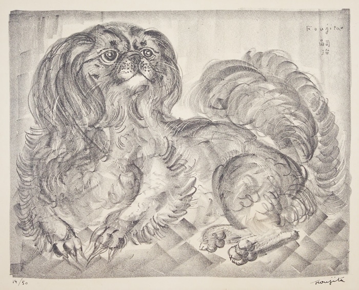 藤田嗣治 「ペキニーズ」 | | アトリエ・ブランカ