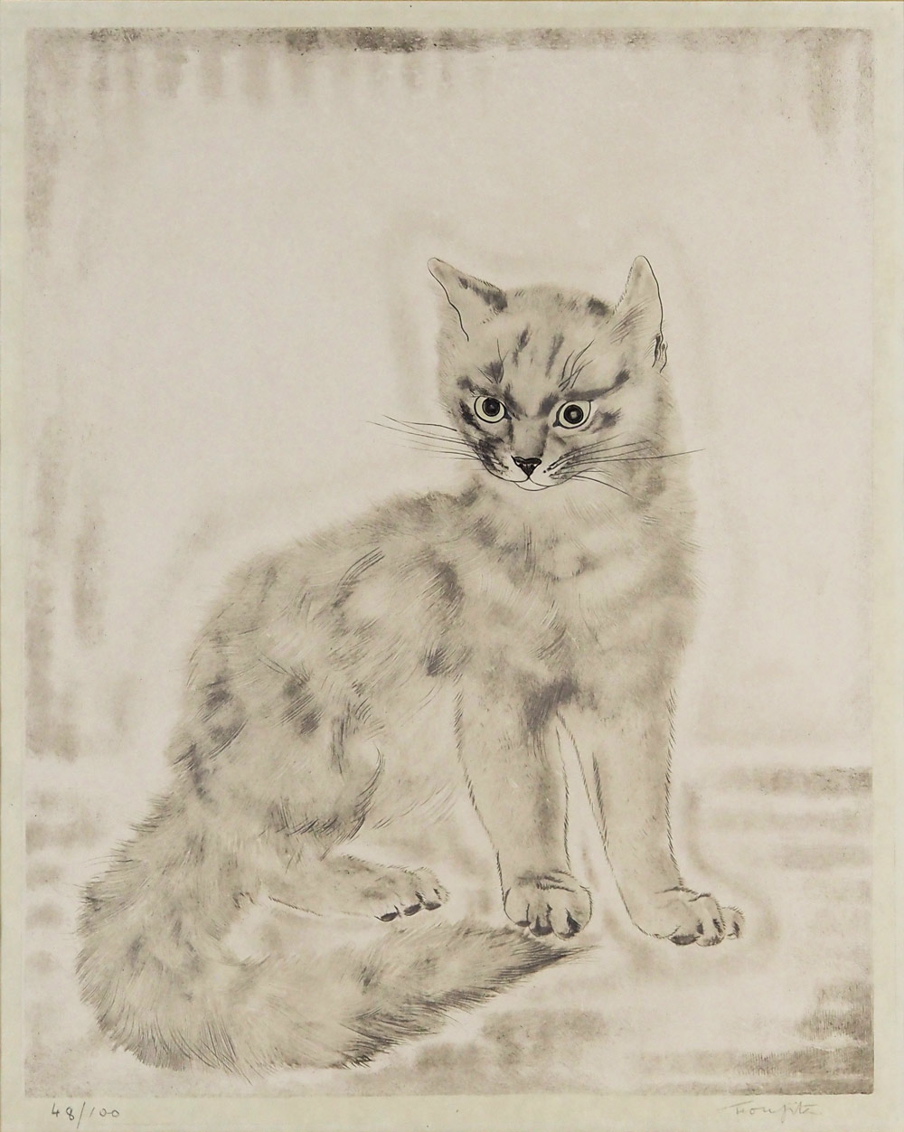 藤田嗣治 「猫」 | | アトリエ・ブランカ