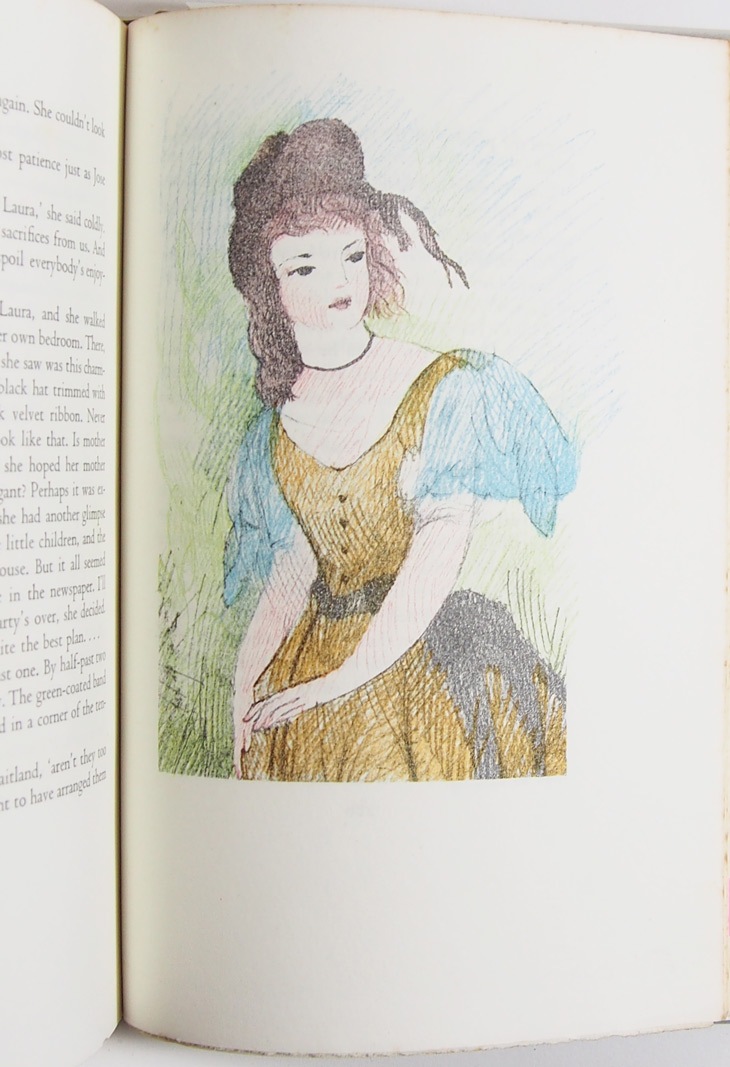 サッフォー詩集」マリーローランサンのエッチング 挿絵 180部出版